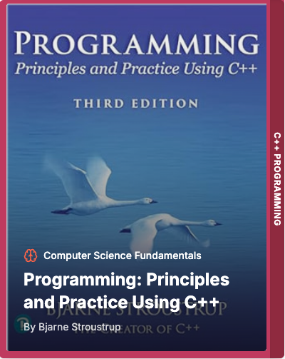 Programming: Principles and Practice Using C++